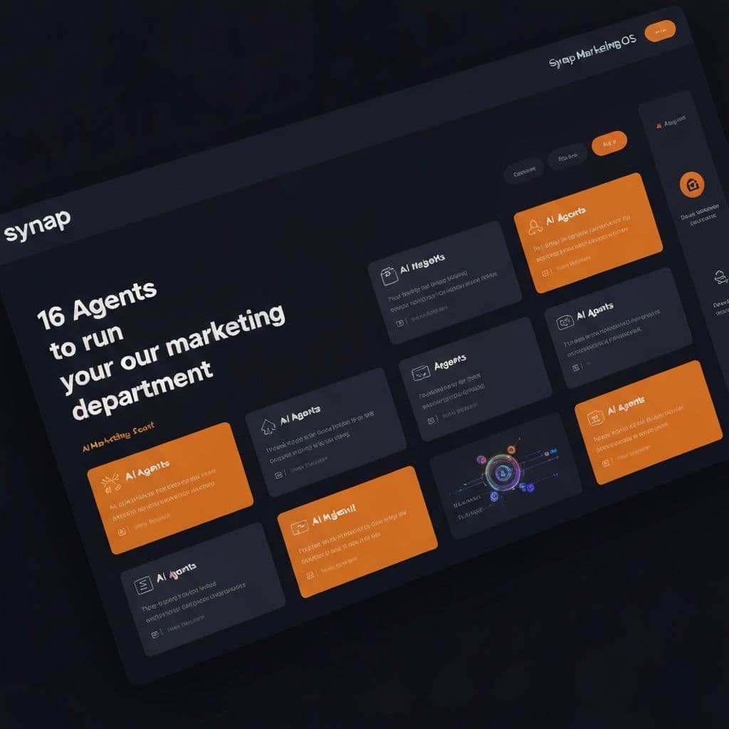 SynapMarketing homepage screenshot