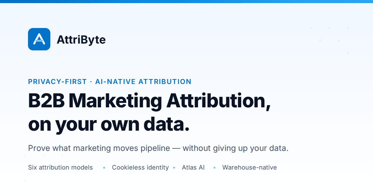 Screenshot of attribyte.xyz